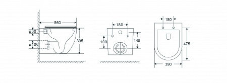 Подвесной унитаз безободковый Terminus Енисей Monolit 560х390 белый Гуково - фото 8 Подвесной унитаз безободковый Terminus Енисей Monolit 560х390 белый Гуково - фото 8