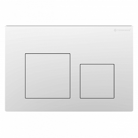 Клавиша смыва для инсталляции Terminus Classic кнопка квадрат цвет белый Гуково - фото 1 Клавиша смыва для инсталляции Terminus Classic кнопка квадрат цвет белый Гуково - фото 1