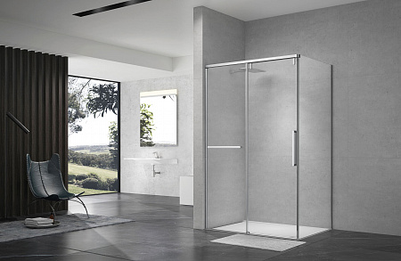 Душевой уголок слайдер Terminus Альба 02 900х1200х2200 прямоугольник хром Гуково - фото 2 Душевой уголок слайдер Terminus Альба 02 900х1200х2200 прямоугольник хром Гуково - фото 2