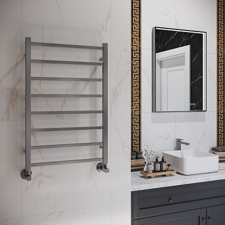 Ватикан П8 500х800 Полотенцесушитель TERMINUS Оружейная сталь Гуково - фото 3 Ватикан П8 500х800 Полотенцесушитель TERMINUS Оружейная сталь Гуково - фото 3